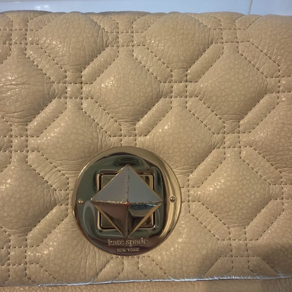 Kate Spade New York Quilted Leather Turnlock Crossbody